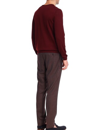 Красный свитер BOSS: фото 2 - Invogue